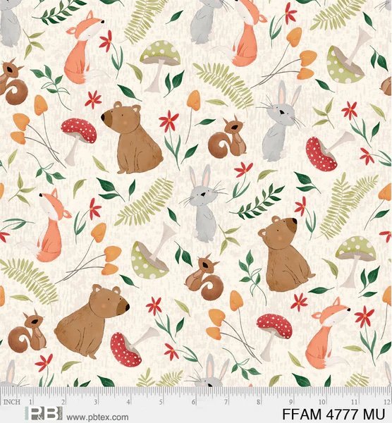 Forest Family - Cream Animals FFAM4777