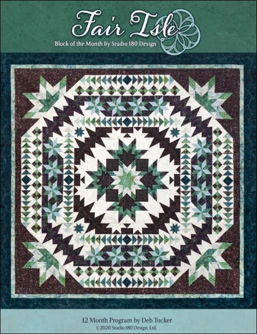 Fair Isle Block of the Month Pattern