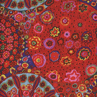 FreeSpirit Fabrics | Millefiore - Red| Kaffe Fassett Collective Classics | Kaffe...