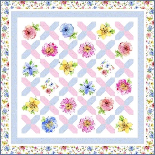 Gabriella XOXO Quilt Kit