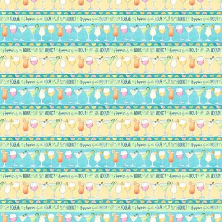 Happier by the Hour Large Stripe Multi HBTH 04854 MU