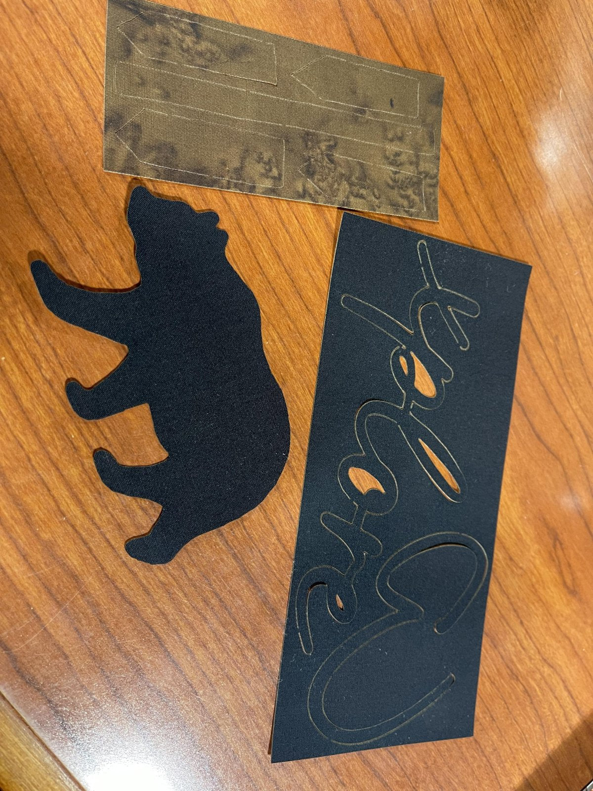AQR RXR Applique (Dark) Pcs - Laser Cut