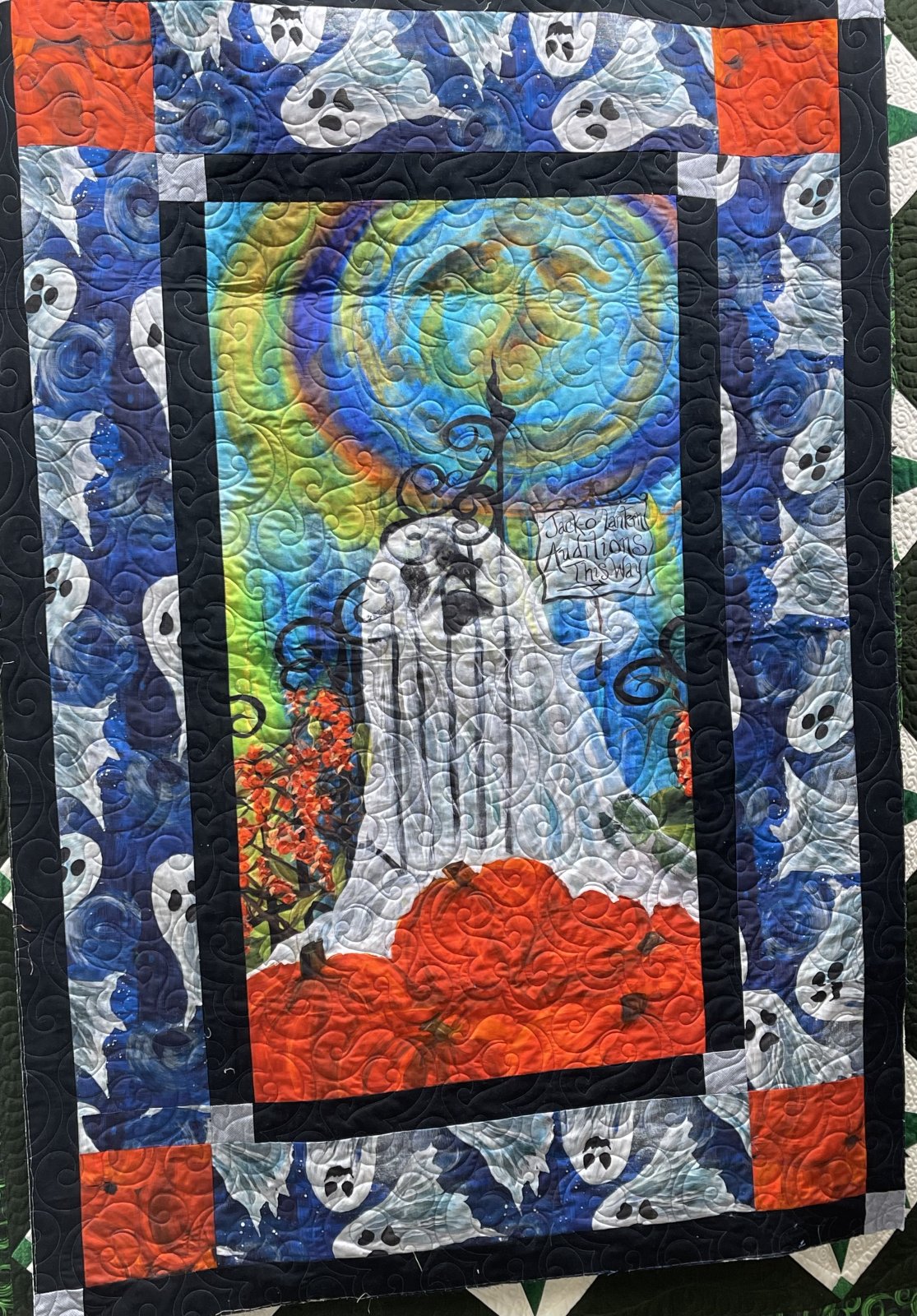 Ghost Wild Night Quilt Kit