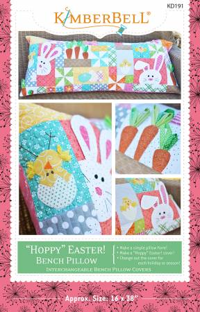Kimberbell Sewing Version Hoppy Easter Bench Pillow