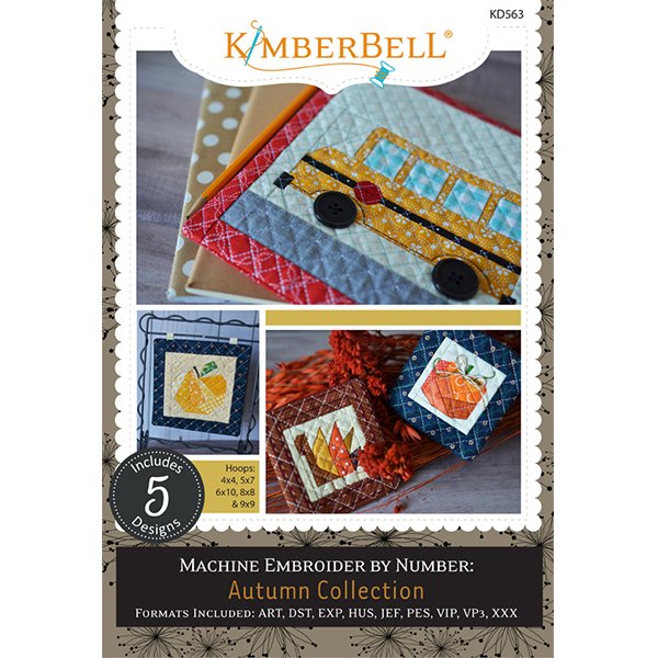 Kimberbell Embroider by Number Autumn Collection CD