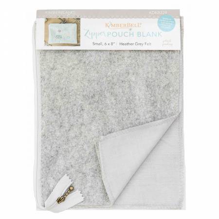 Kimberbell Pouch Sm Felt Heather