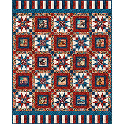 American Country - Country Stars Quilt Kit (featuring American Country collection)