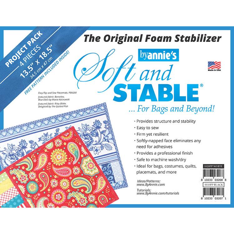 Soft and Stable Project pack White 13.5" x 18.5"