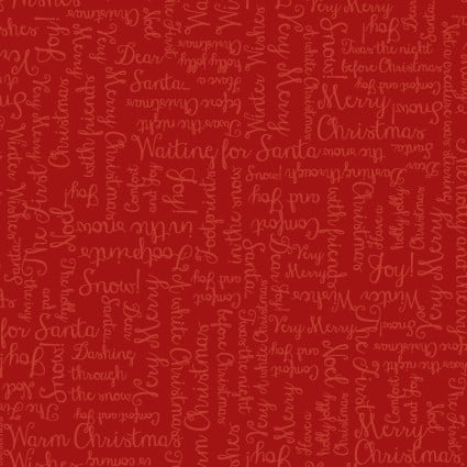 One Snowy Day - Red Words