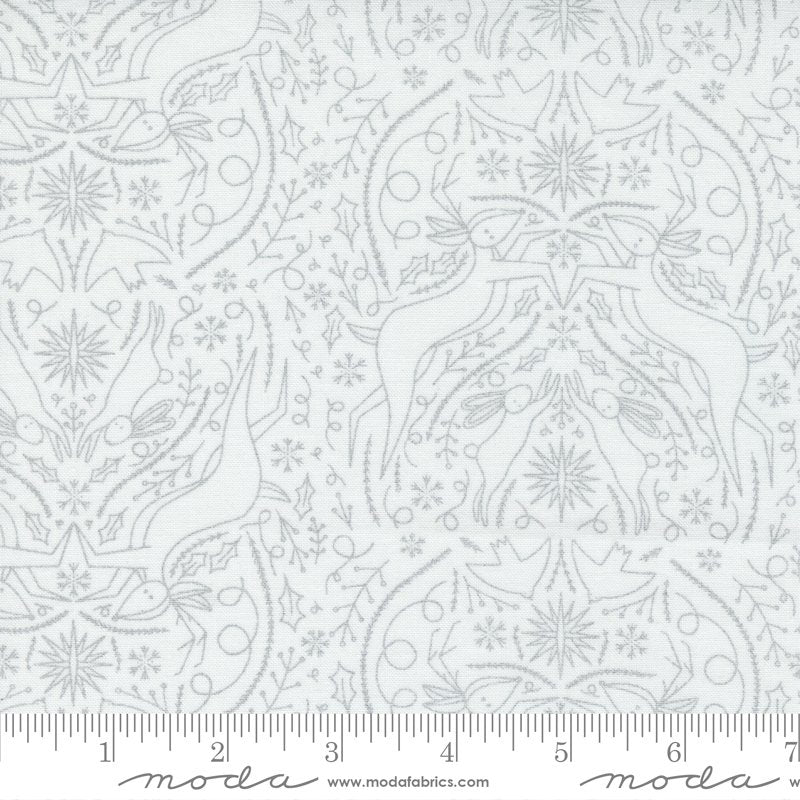 Merrymaking Eggnog Silverbells by Moda