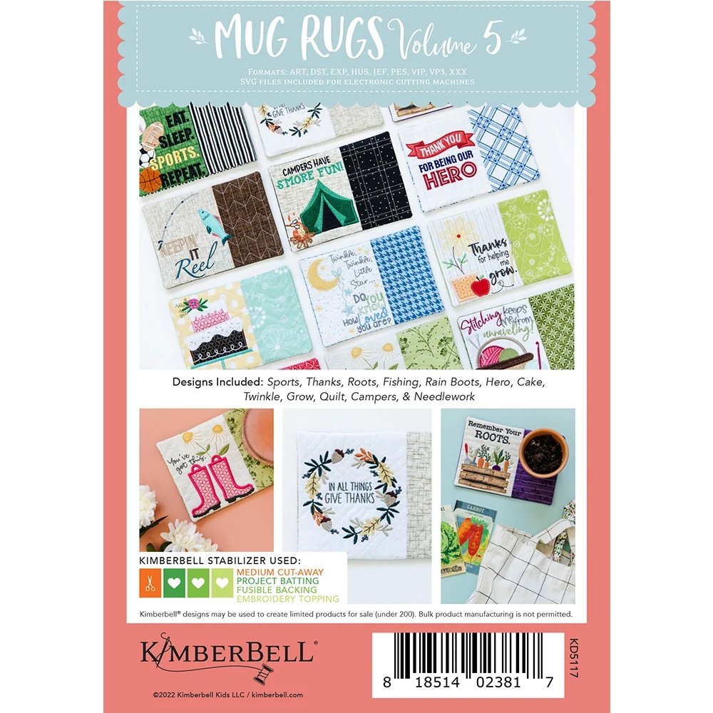 Kimberbell Mug Rug Vol5
