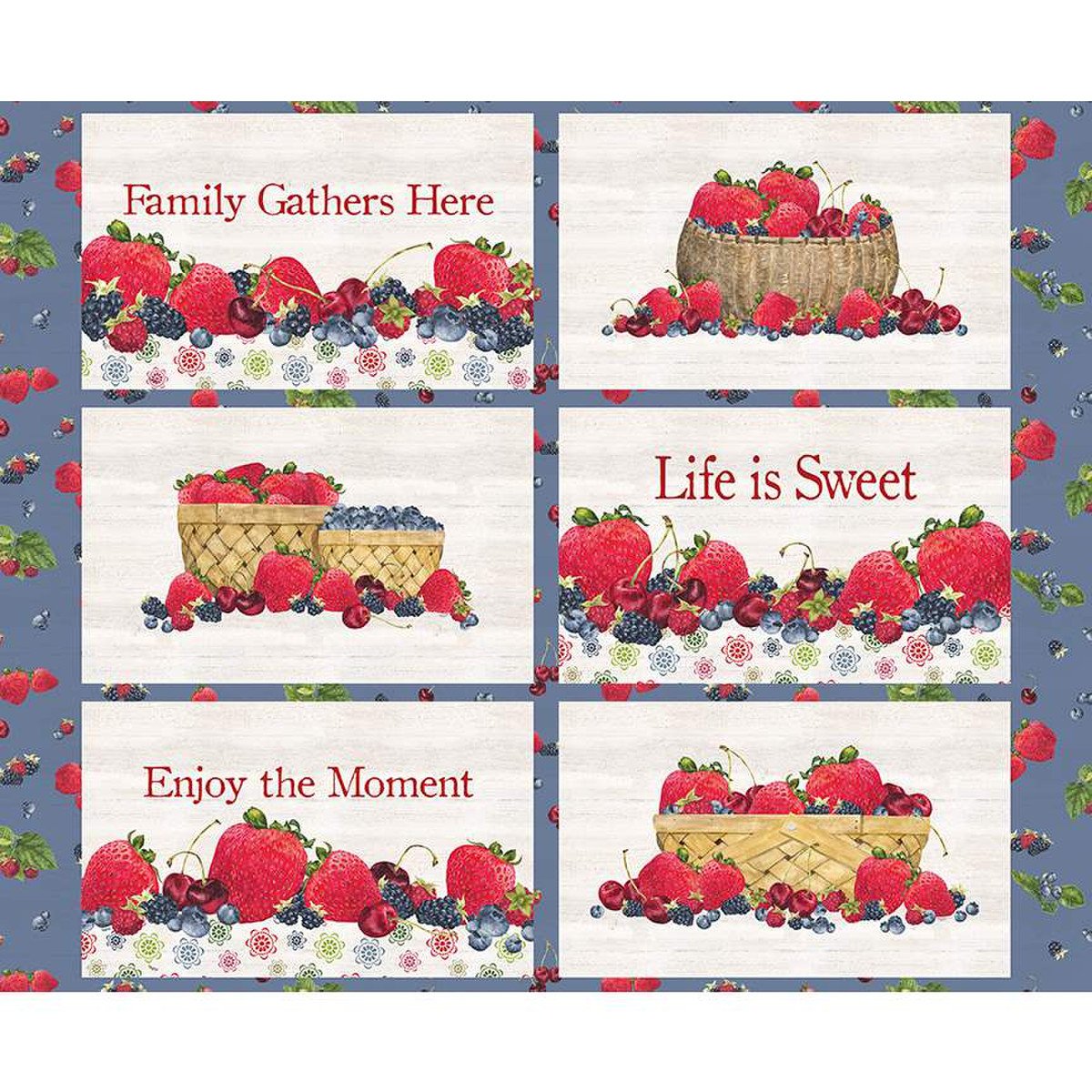 Monthly Placemats June 36in X 43in Placemat Panel (Riley Blake Designs)