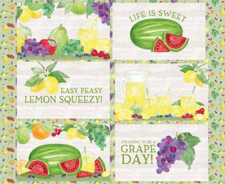 Monthly Placemats August 36in X 43in Placemat Panel (Riley Blake Designs)