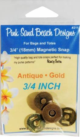 Magnetic Purse Snap - 3/4 inch