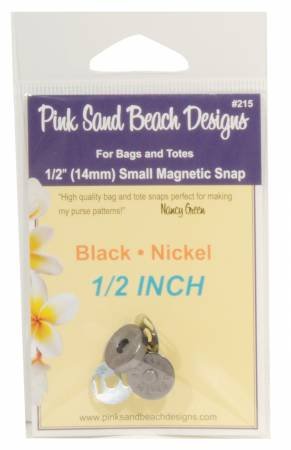 Small Magnetic Purse Snap - 1/2 inch