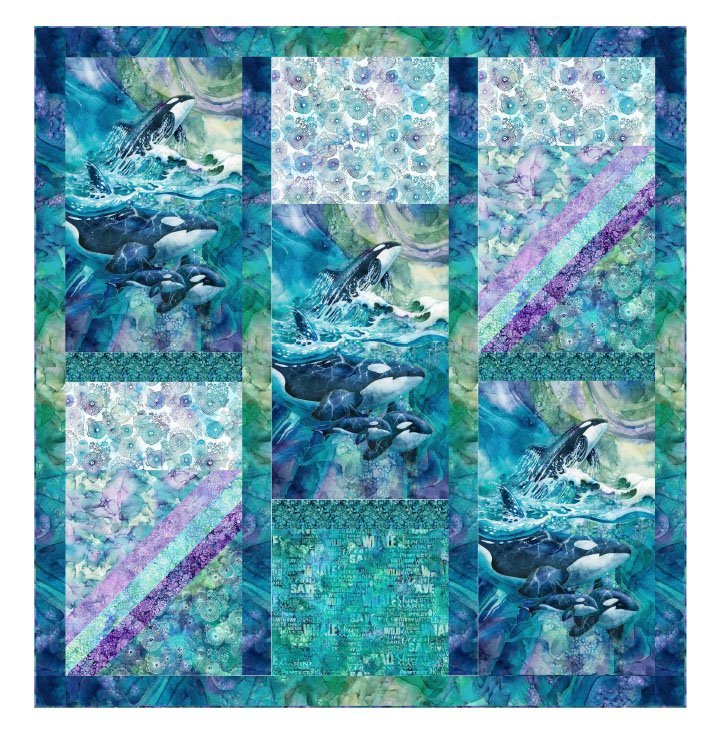 Save the Whales Pattern