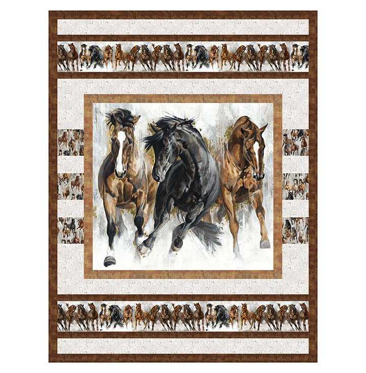Racing Stripes Quilt Kit