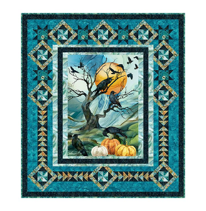 Harvest Moon Quilt Kit - Ft. Raven's Call