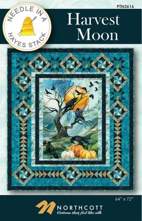 Harvest Moon Pattern (featuring Raven's Call fabric collection)