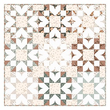 Great Expectations Quilt Pattern (featuring the Charmwood collection)