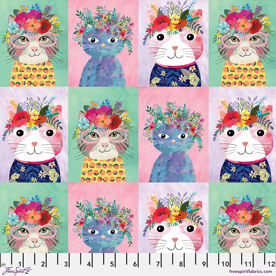 Floral Pets - Floral Kitties Multi