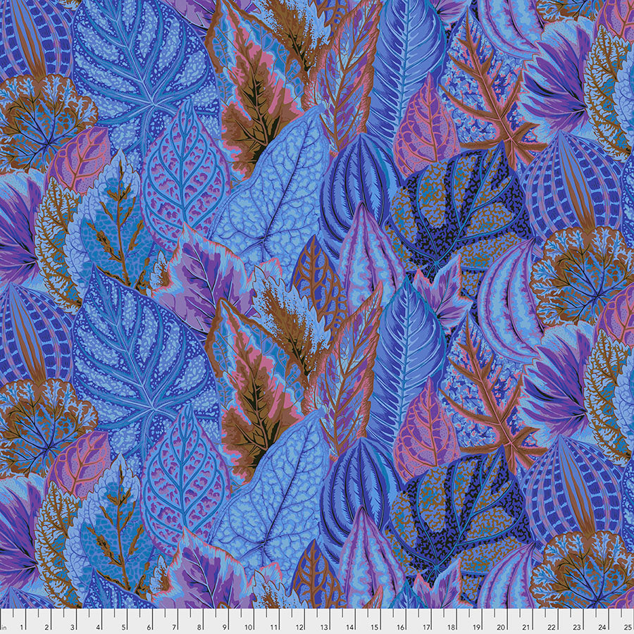 Coleus - Blue by Kaffe Fassett