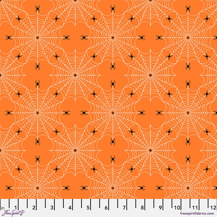 Scaredy Cat - Spiderweb - Orange