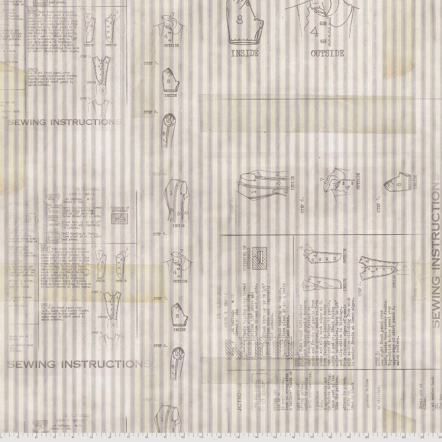 Sewing Instructions - Linen - Eclectic Elements by Tim Holtz