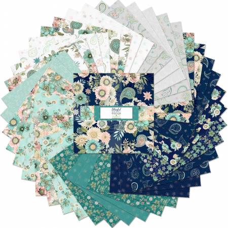 Blissful - 10in Squares - 42pcs - 518-750-518