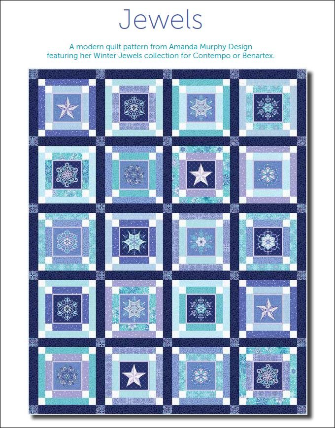 Winter Jewels Quilt Kit