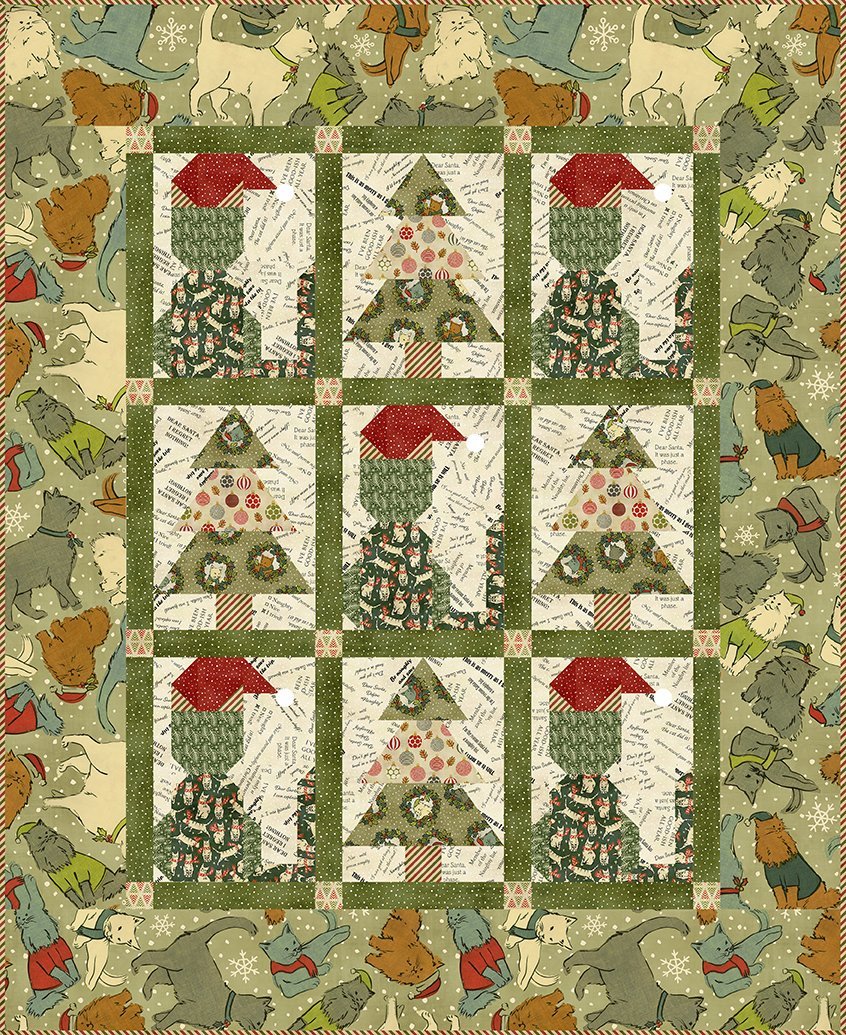 Christmas Cats Quilt Pattern