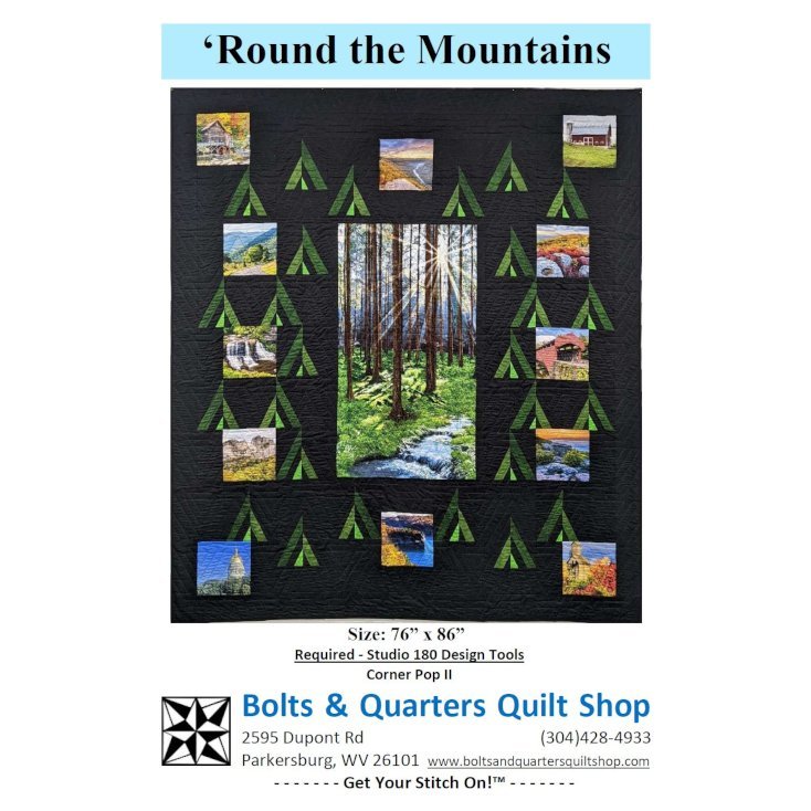 Round the Mountains Quilt Pattern