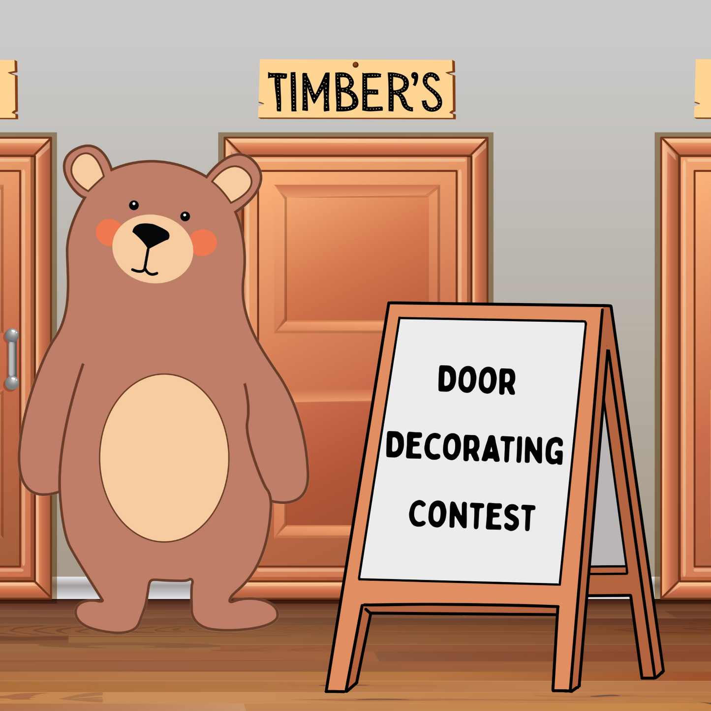 Timber's Door Decorating Contest at Ultimate Quiltapalooza