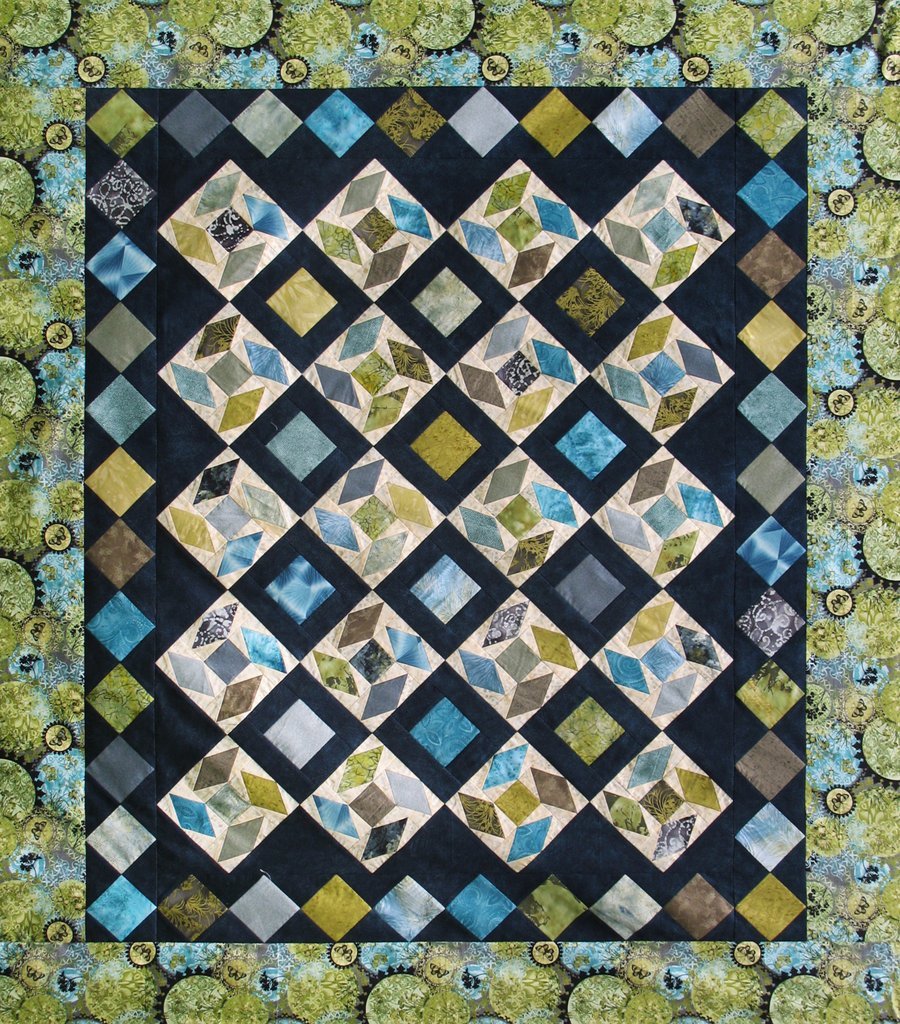 Sea Glass Quilt Fabric Kit