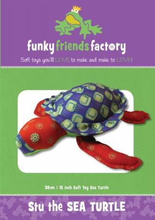 Stu Sea Turtle Pattern Funky Friends