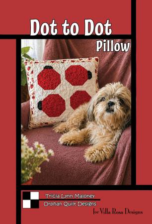Dot to Dot Pillow by Villa Rosa Designs
