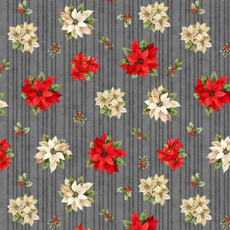 Poinsettia Radiance - Poinsettia Toss Gray