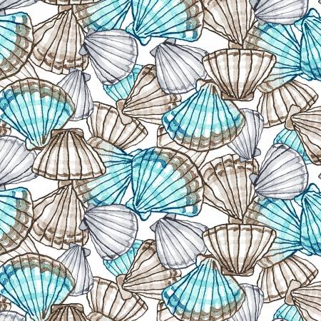 Sandy Toes - Taupe Packed Shells