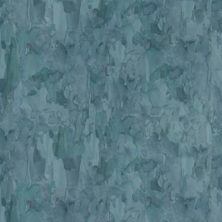Wild Wonder - Teal Digital Watercolor Tonal