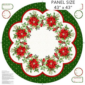 Yuletide Traditions - Treeskirt Panel