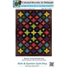 Celestial Borealis At Midnight Quilt Pattern