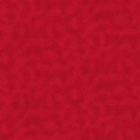 Charm Holiday - Pine and Holly Red by Benartex - 09605