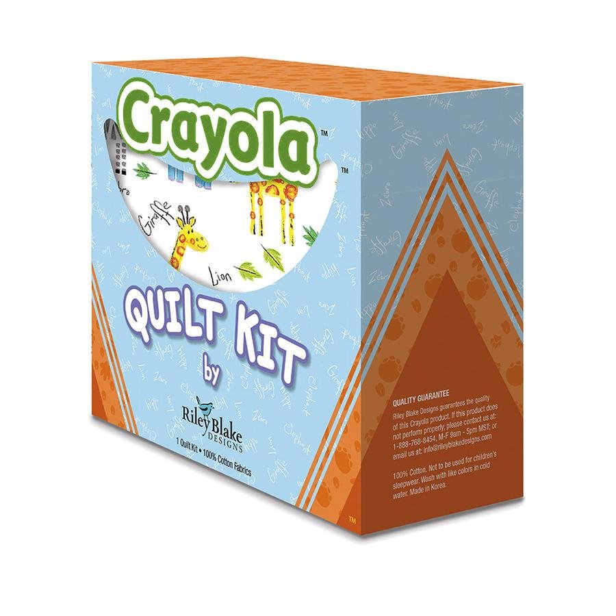 Crayola Colorful Friends Quilt Kit Boxed