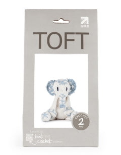 Toft's Crochet Kit - Denby the Elephant Figurine