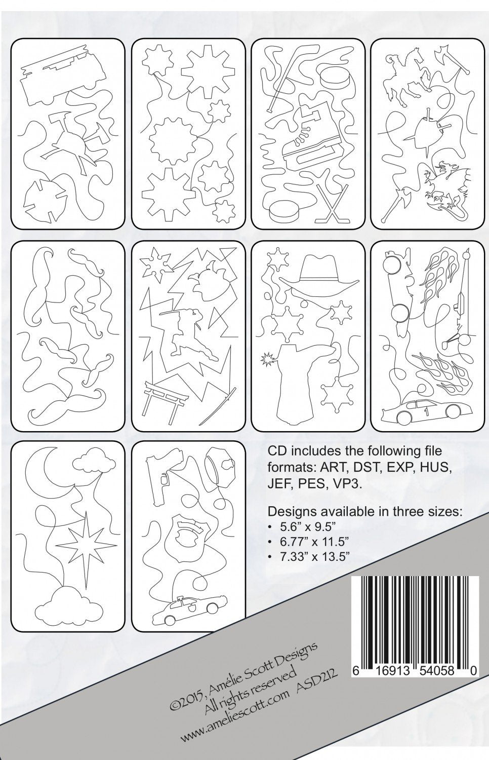 Edge to Edge Quilting Expansion Pack 04