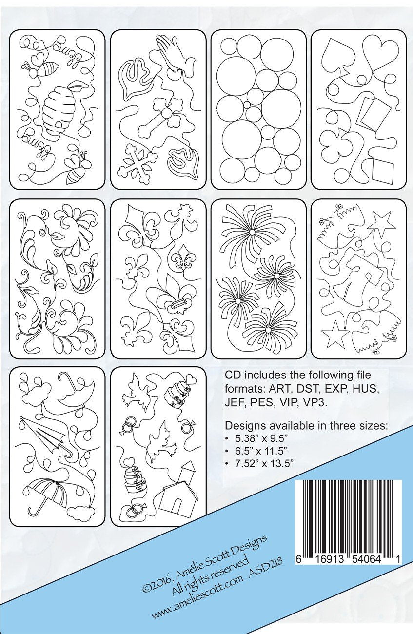 Edge to Edge Quilting Expansion Pack 06