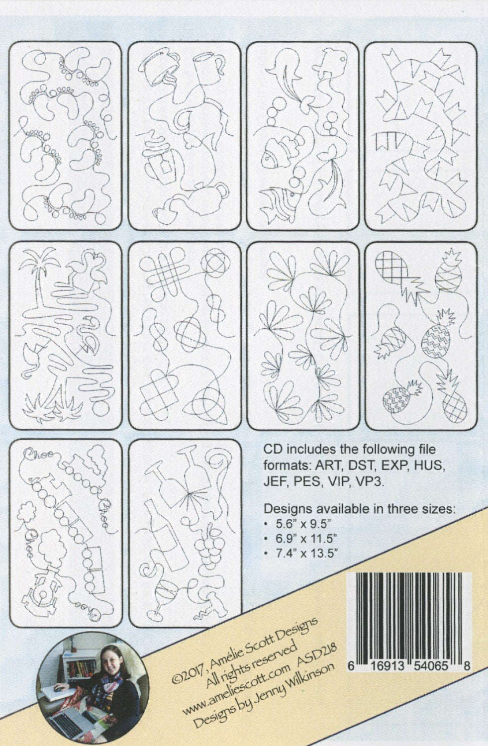 Edge to Edge Quilting Expansion Pack 07