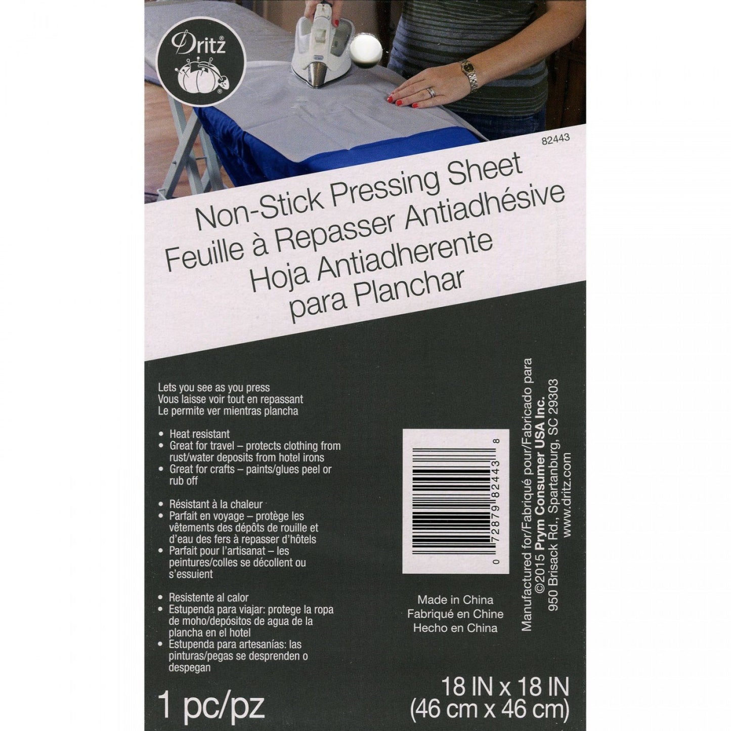 Non-stick Pressing Sheet 18"x18" By Dritz