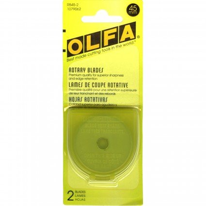45mm Olfa Rotary Blade Refill 2 pk