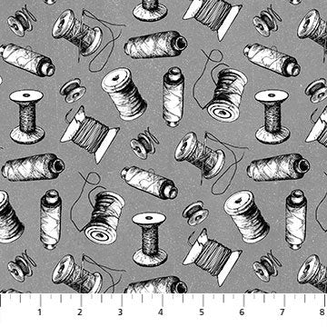 Sewing is My Happy Place by Northcott- Spools